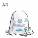 Mochila para colorear ecológica