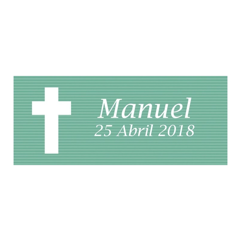 Pegatina color verde