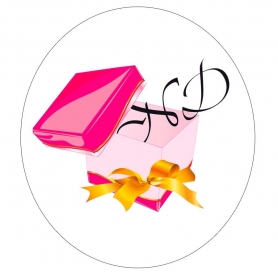 Personalización con pegatinas para logo de empresa o foto tamaño mini