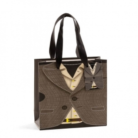 Navaja y bolígrafo para boda presentado en caja y bolsa personalizada