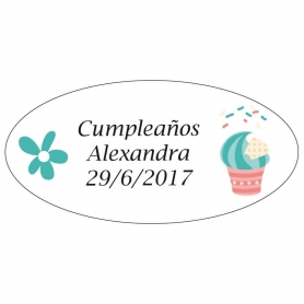 Etiquetas adhesivas graciosas