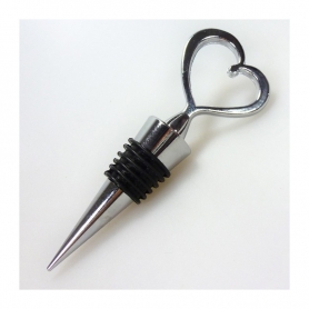 Tapón de vino con forma de corazón