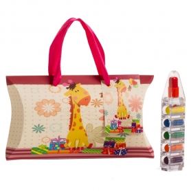 Ceras para colorear en cajita infantil