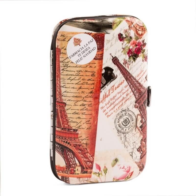 Set de manicura personalizado para clientes con adhesivo navidad