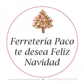 Set de manicura personalizado para clientes con adhesivo navidad