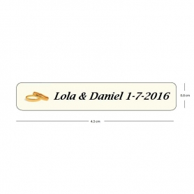 Bolígrafos detalles invitados boda personalizados