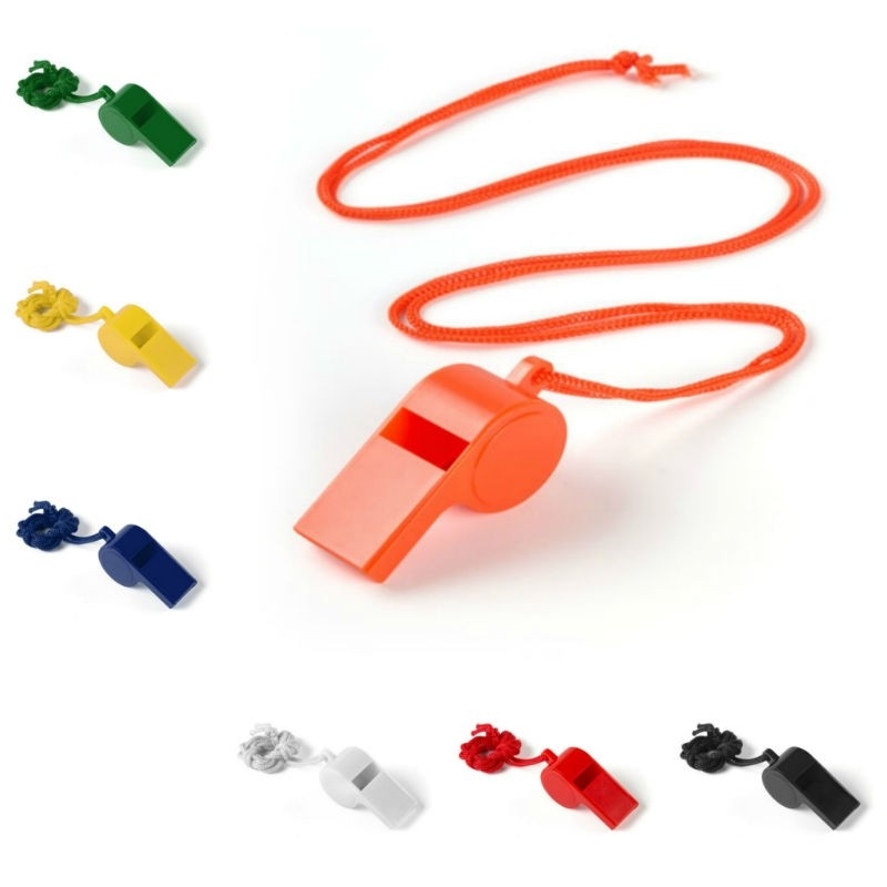 Silbatos de colores