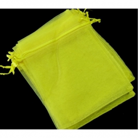 Marcador tricolor personalizado con adhesivo en bolsa de organza