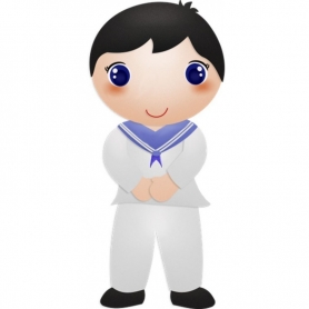 Marcador tricolor personalizado para detalles de comunión niños