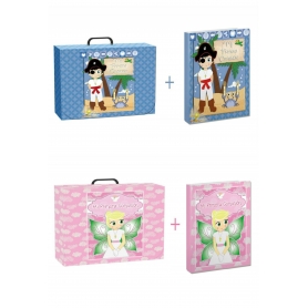 Libro comunión con maletín