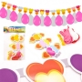 Guirnalda globos y corazones