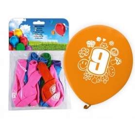 Pack de globos de números