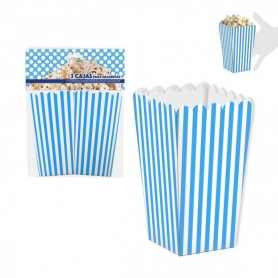 Pack de 3 cajas para palomitas