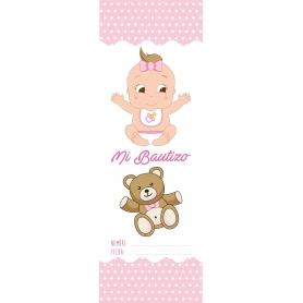 Marcapáginas bautizo original