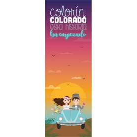 Marcapáginas de boda