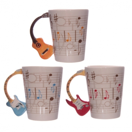 Taza guitarra