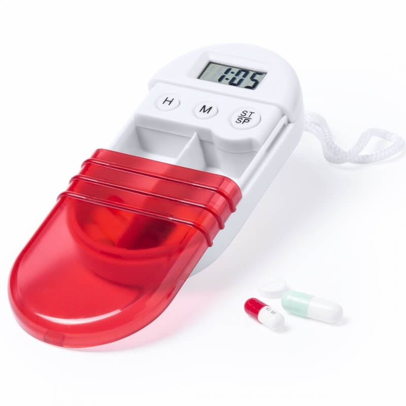 Pastillero con alarma