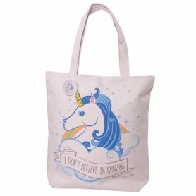 Bolso de tela de unicornio