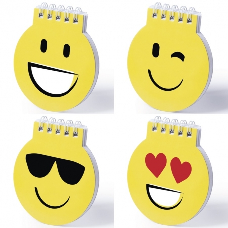 Regalo mini libreta emoticonos para detalles