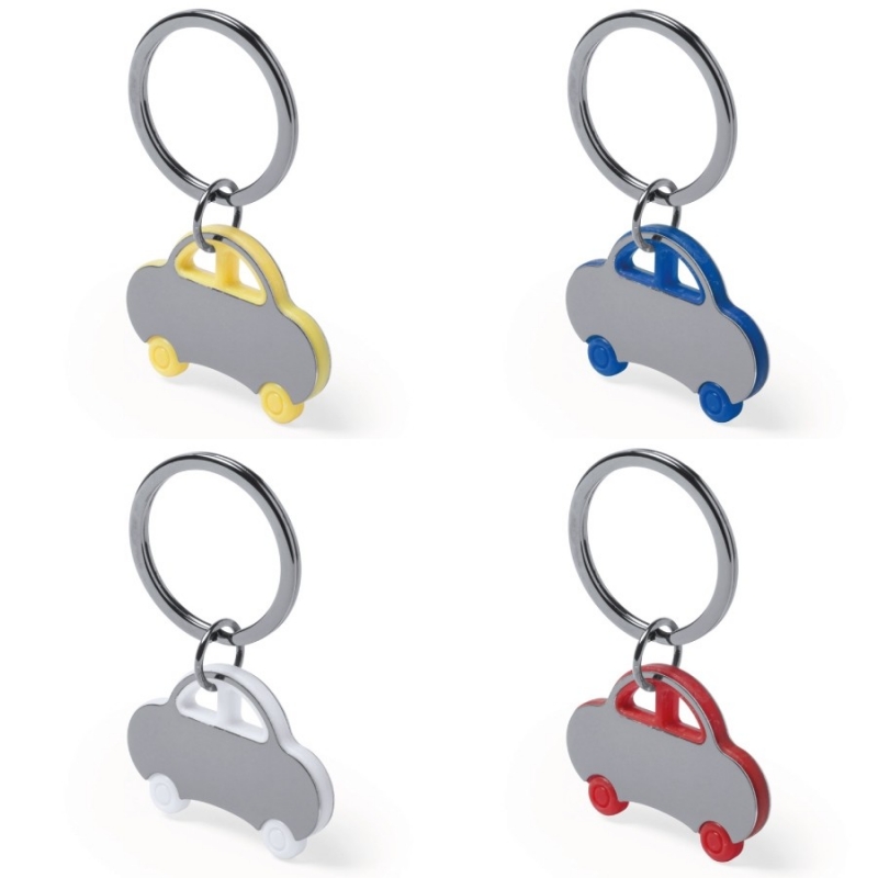 Llavero coche de colores