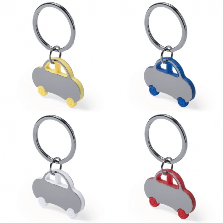 Llavero coche de colores