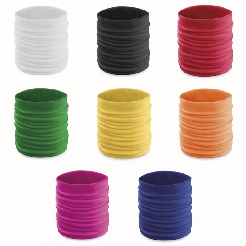 Bragas para el cuello de colores