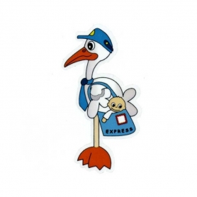 Lápices de cera para bautizo detalles personalizados