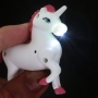 Llavero de unicornio con led