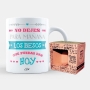 Taza romántica para chica
