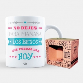 Taza romántica para chica