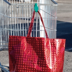 Soporte para bolsas verde