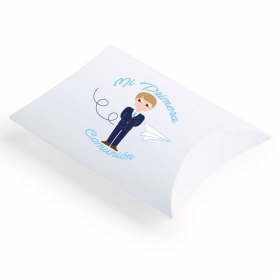 Estuche para detalles de comunión de niño