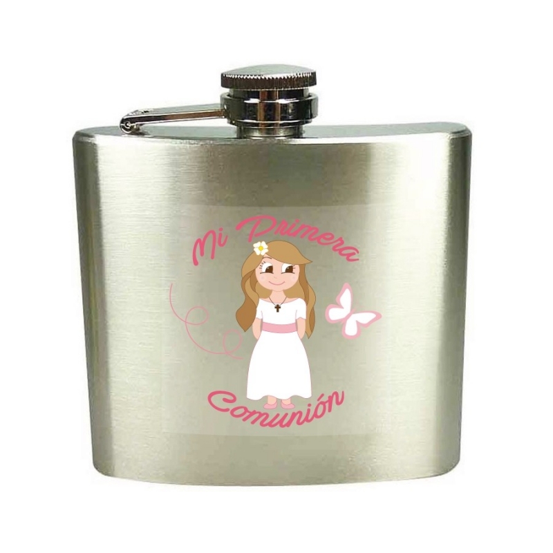 Petaca para comunión de niña