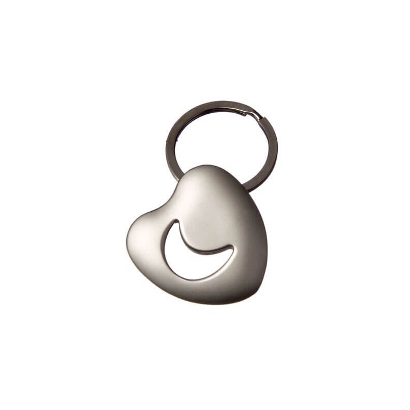 Llavero corazón luna