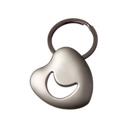 Llavero corazón luna