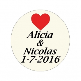 Yoyó personalizado para boda