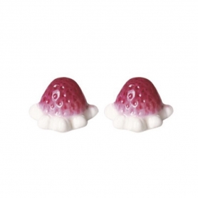 Fresones con nata de gominola