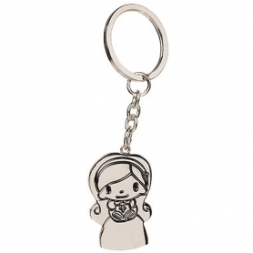 Llavero de comunión para niña detalles personalizados