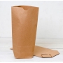 Pack 50 bolsa papel kraft con base
