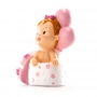 Figura bautizo niña regalo y globos para tarta barata