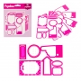 Pack de pegatinas rosa para escribir