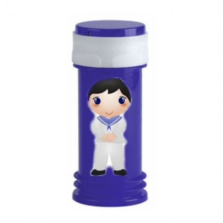 Pompero sin jabón de comunión niño