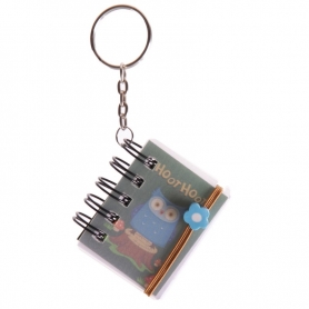 Llavero libreta búho