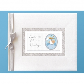 Libro de firmas de bautizo