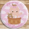 Chapas para detalles de bautizo ❤️ Originales y Baratos